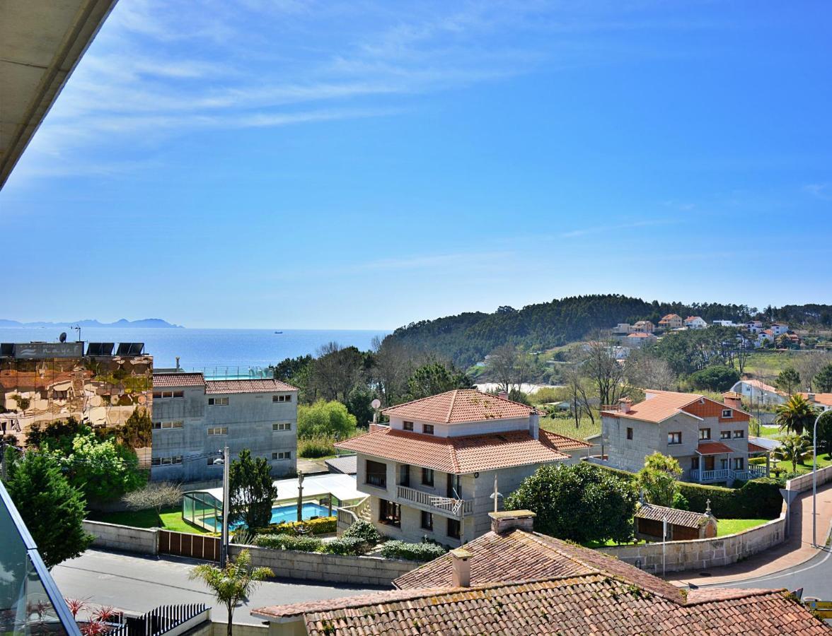 Precioso Apartamento Con Piscina En Sanxenxo Exterior foto